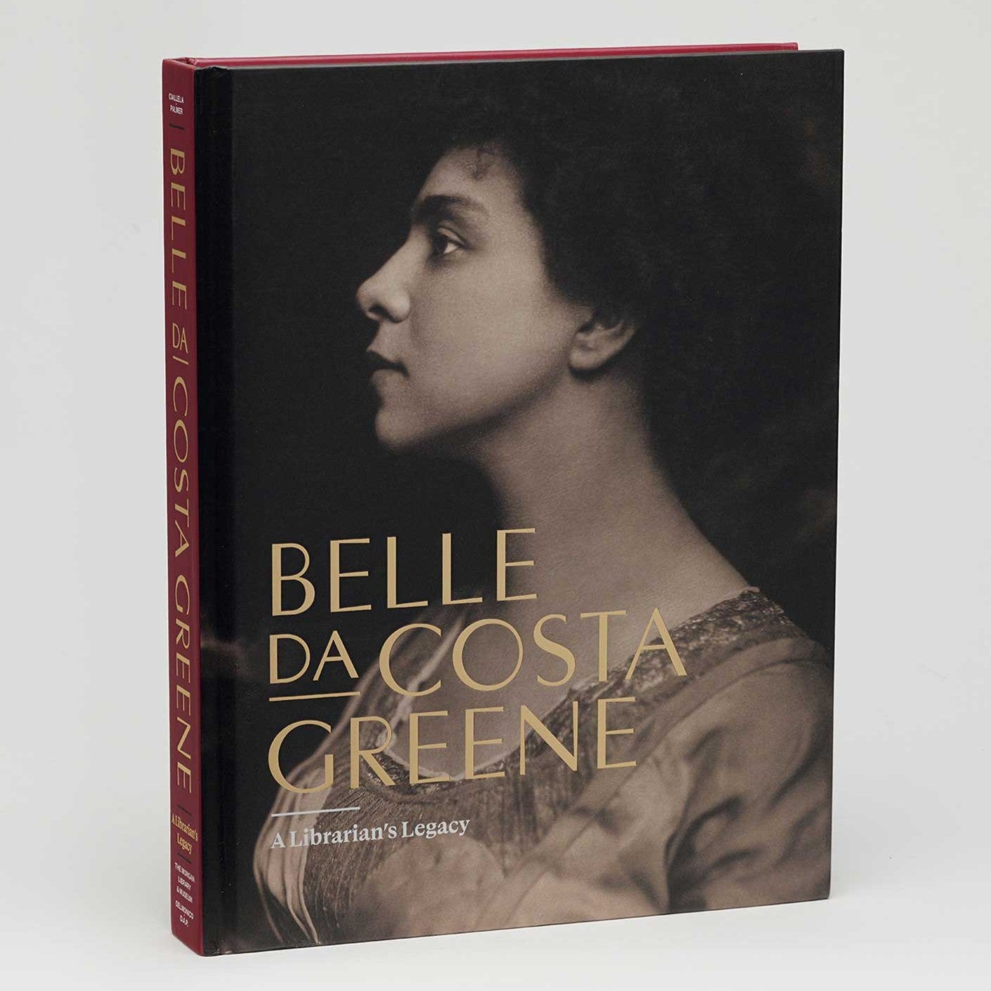 Book cover featuring a black-and-white photograph of a woman in profile