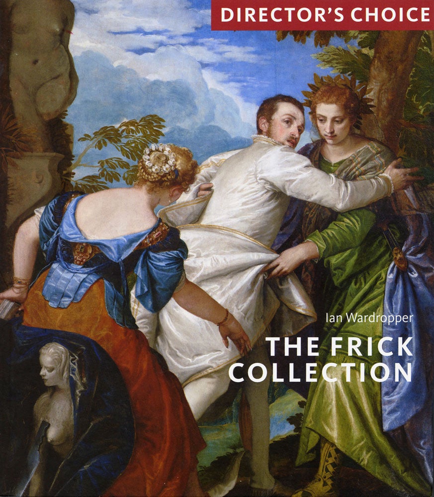 book cover showing oil painting by Veronese of a man and two women
