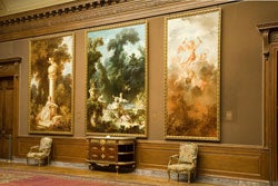 photo of paintings and sculpture in East Gallery of The Frick Collection