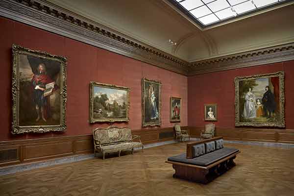 Van Dyck paintings in East Gallery 