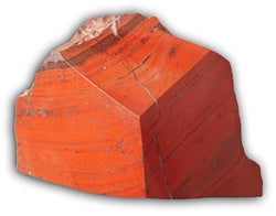 Red jasper from Altenberg Saxony, Germany Stone no. 27 in the Breteuil Table