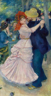 Pierre-Auguste Renoir (1841–1919), Dance at Bougival, 1883, Oil on canvas, Museum of Fine Arts, Boston