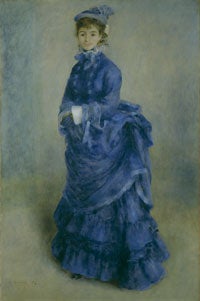 Pierre-Auguste Renoir (1841–1919), La Parisienne, 1874, Oil on canvas, National Museum Wales, Cardiff