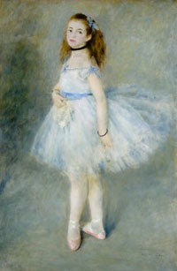 Pierre-Auguste Renoir (1841–1919),
The Dancer, 1874, Oil on canvas, National Gallery of Art, Washington, D.C.