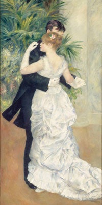 Pierre-Auguste Renoir (1841–1919), Dance in the City, 1883, Oil on canvas, Musée d'Orsay, Paris