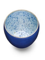 Deep Blue Chinese Porcelain Jar