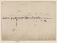 Little Venice, 1879–80 Only state Etching and drypoint