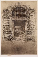 The Doorway, 1879–80 State IV/VII Etching and drypoint