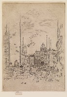 The Piazzetta, 1879–80 State IV/V Etching