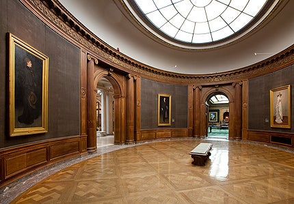 Portraits, Pastels, Prints: Whistler in The Frick Collection in the Oval Room of The Frick Collection