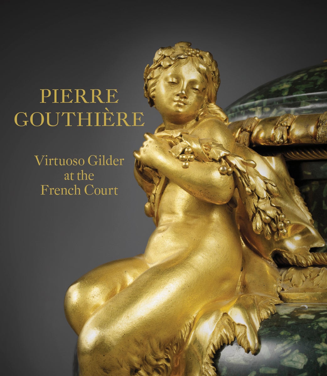 Gouthière catalogue cover with detail of gilt bronze woman