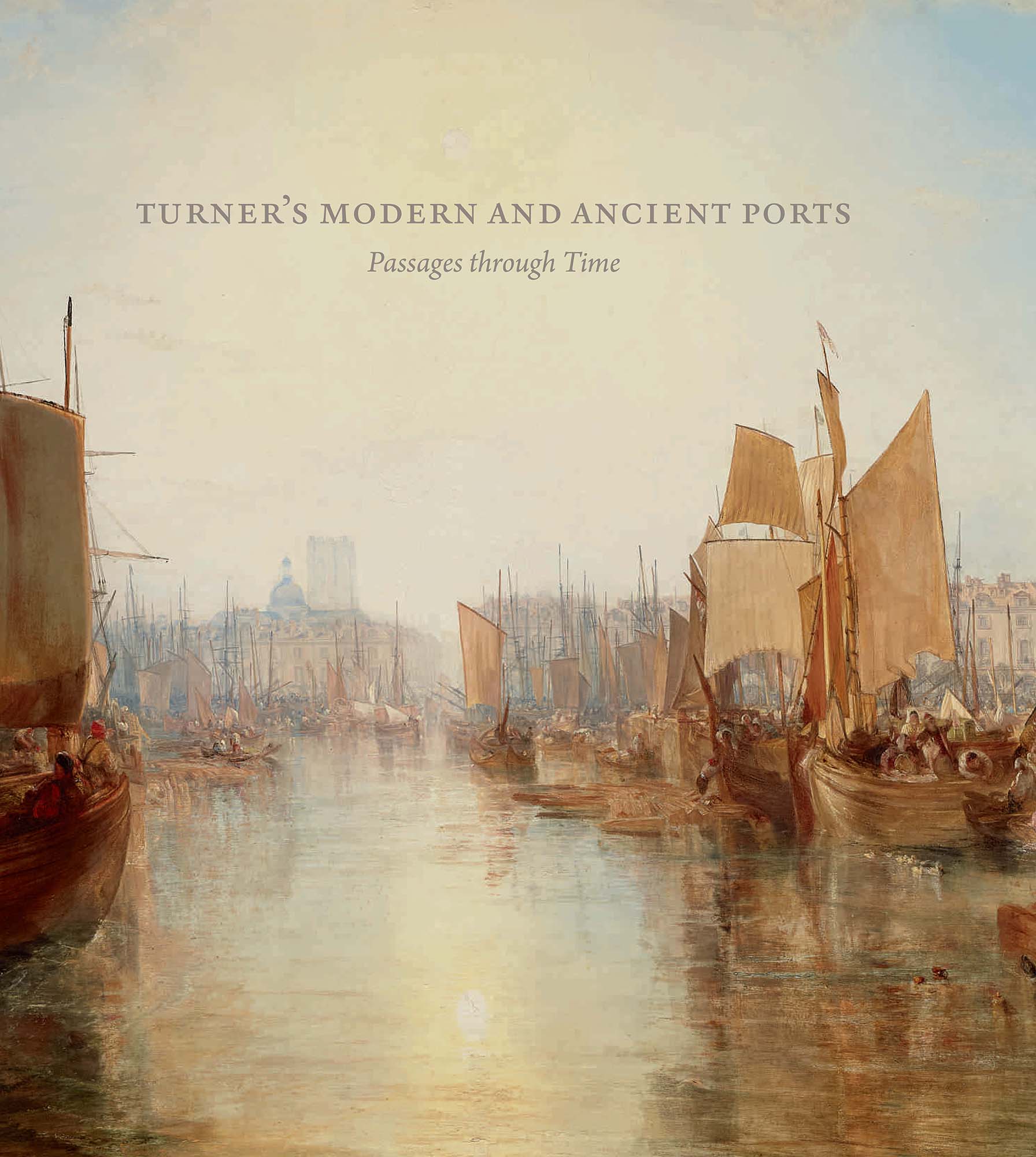 Turner painting of the Harbor of Dieppe, catalogue cover