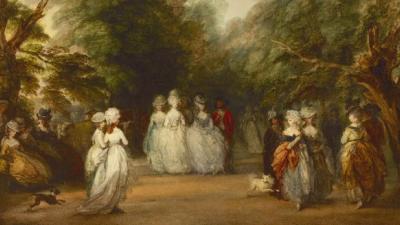 Link to video about Thomas Gainsborough's painting, 'The Mall in St. James’s Park'