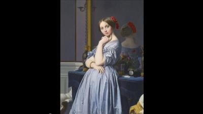 Link to video about Jean-Auguste-Dominique Ingres' painting, 'Comtesse d'Haussonville'