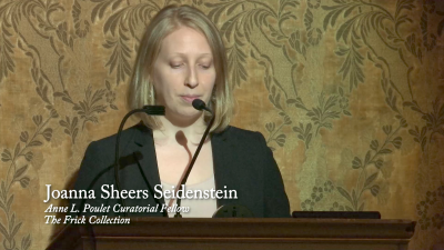 Link to video of Joanna Sheers Seidenstein lecture about Rembrandt