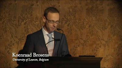 Link to video of Koenraad Brosens lecture