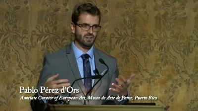 Link to video of Pablo Pérez d'Ors lecture