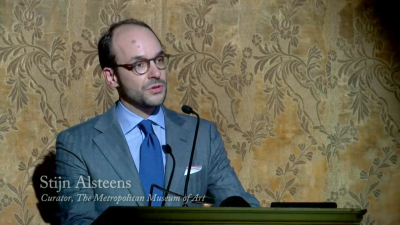 Link to video of Stijn Alsteens lecture