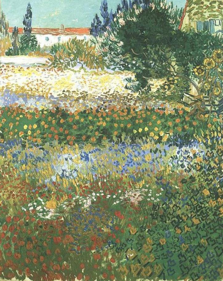 Spring garden clearance van gogh