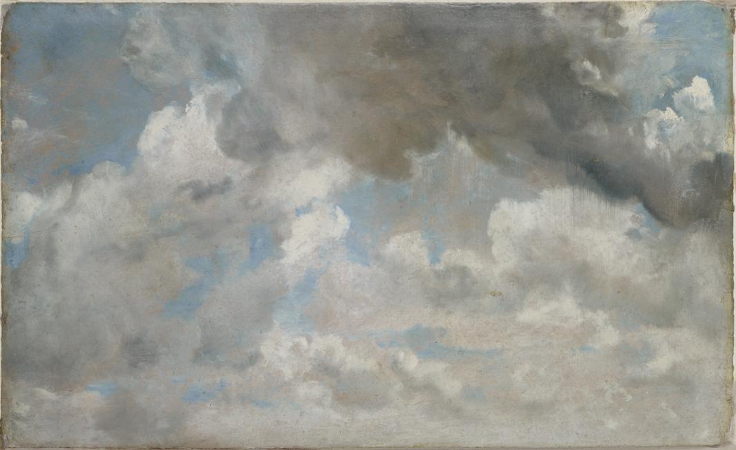 Oil painting of clouds 