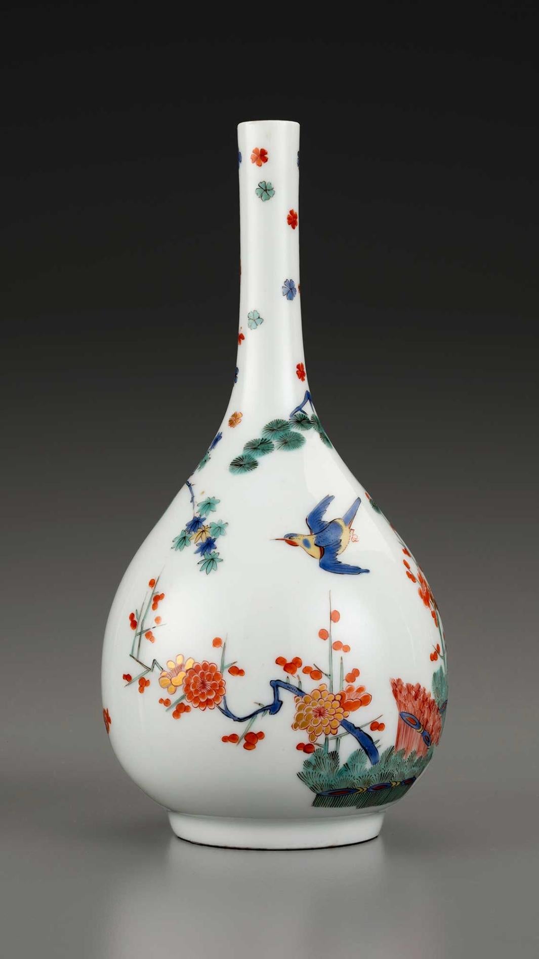 bottle-shaped vase