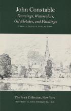 exhibition catalogue cover with pencil sketch of cathedral by Constable.