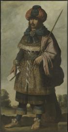 full length painting of Joseph by Zurburan 