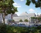 phase rendering of the Frick Collection as see from Central Park