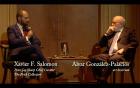 video still of Alvar González-Palacios in conversation with Xavier F. Salomon