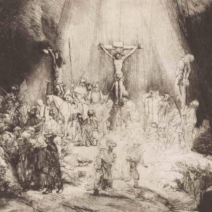 Christ crucified between the two thieves