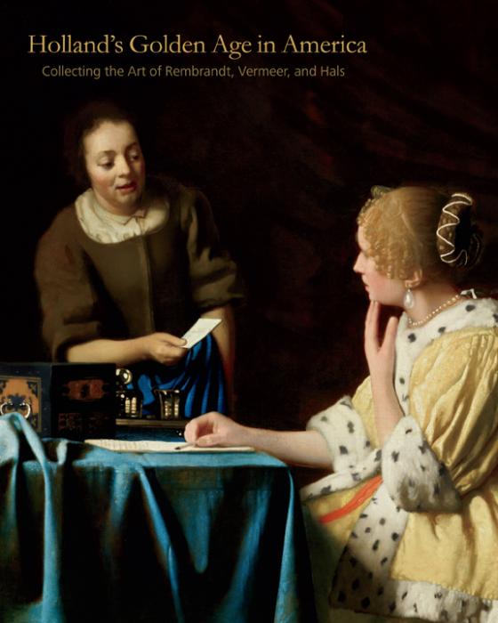 Book cover depicting girl handing a letter to a seated woman in a yellow fur trimmed coat