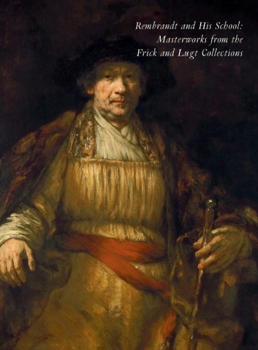 catalogue cover of, Rembrandt and His School,depicting self