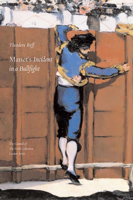 cover of book about Manet's Incident in a Bullfight, depicting matador at wall