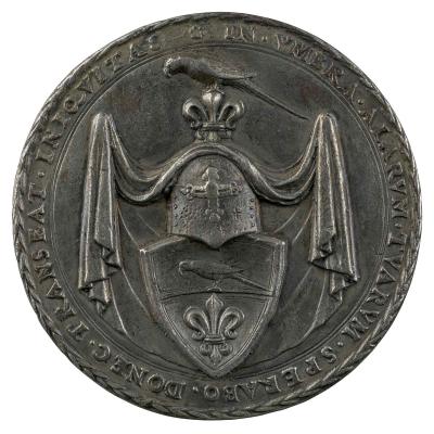 Silver medal of the arms of Paumgartner