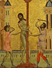 painting depicting the flagellation of Jesus Christ