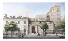 Rendering of The Frick Collection from 70th Street