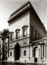 black and white photo of The Frick Art Reference Library