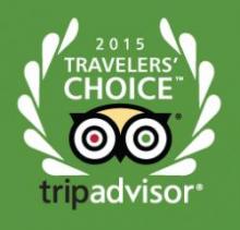 Trip Adviser 2015 Travelers' Choice logo 