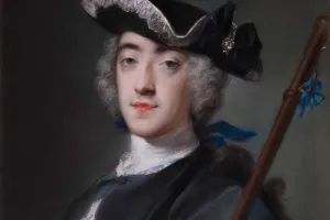 man wearing a black hat