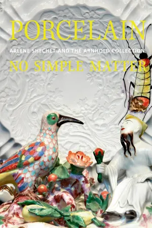 colorful meissen porcelain, portico gallery with Houdon's nude Diana and Meissen porcelain