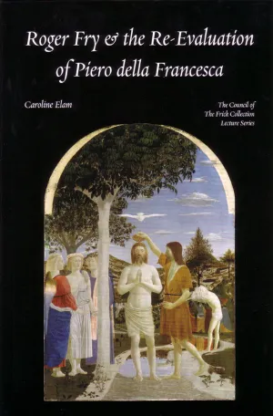 cover of book about Piero della Francesca, depicting group baptism scene