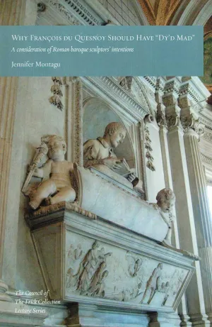 cover of book depicting Roman baroque sculptures of men and children in wall