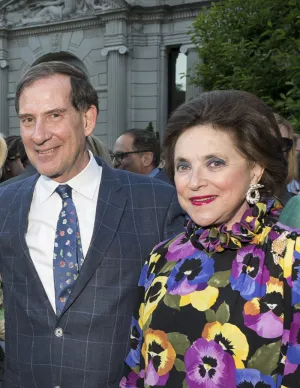 Director Ian Wardropper and Marina Kellen French