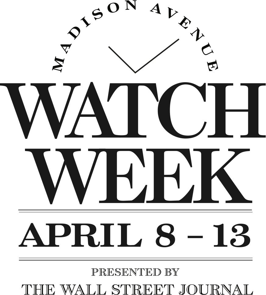 ad for Madison Avenue Watch Week, April 8-13, presented by The Wall Street Journal